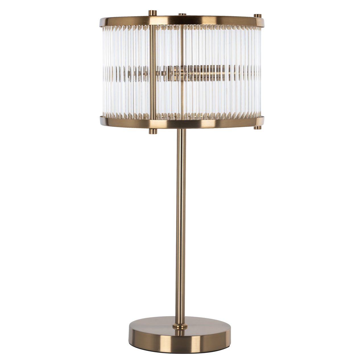 Lampa stołowa Loiza szczotkowane złoto