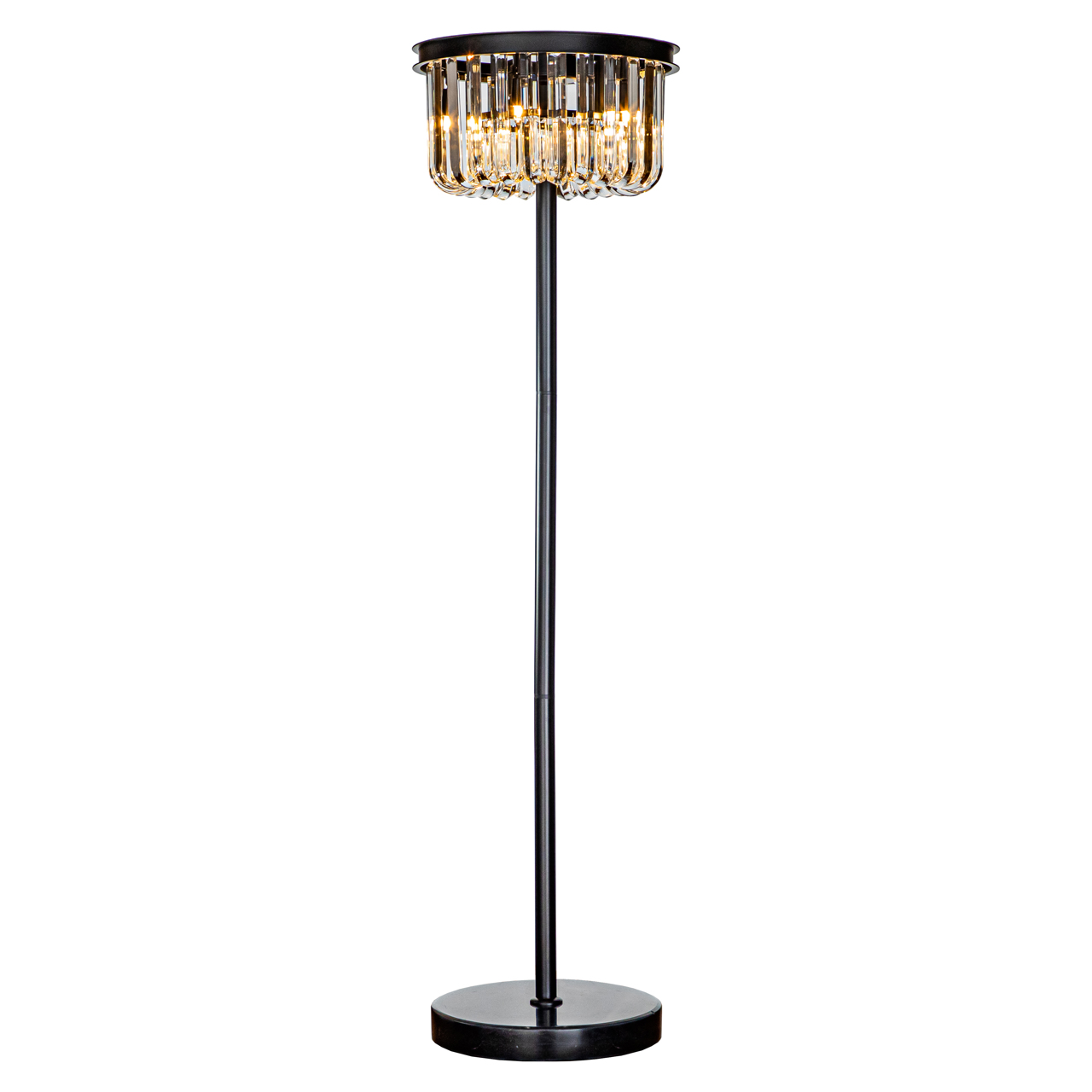 Lampa podłogowa Dagmar czarna