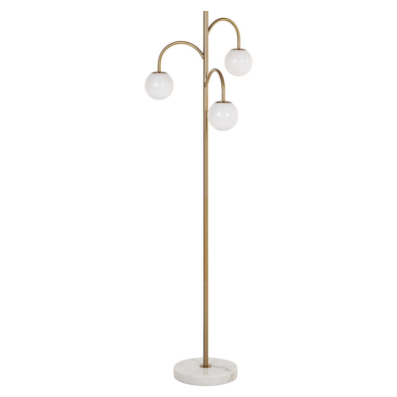Lampa podłogowa Janou złota