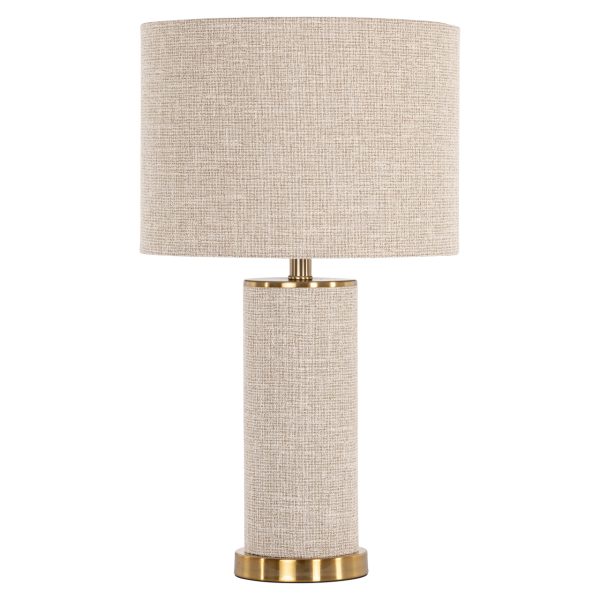 Lampa stołowa Joline beżowa