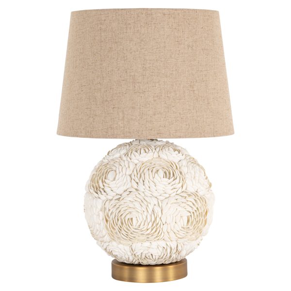Lampa stołowa Jamie biała