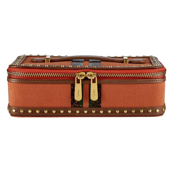 Ida Travel Zip Jewelry Case