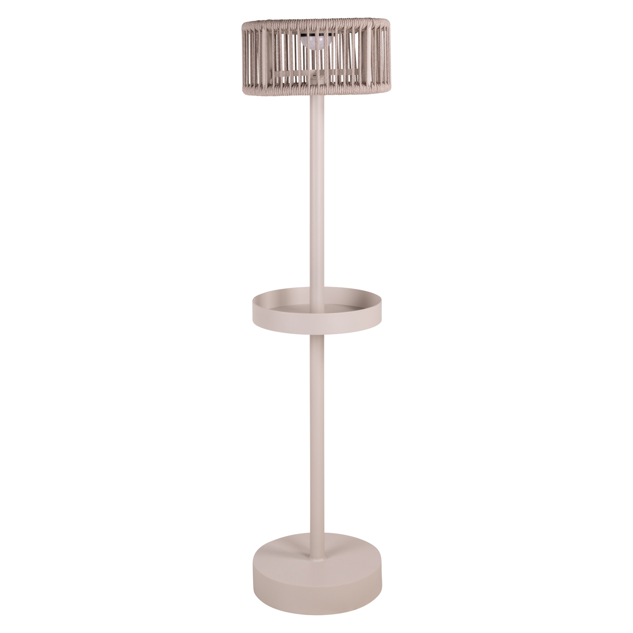 Lampa podłogowa zewnętrzna Lunar jasnobeżowa