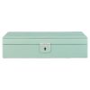381151-1 WOLF X LIBERTY Julia Interior Print Medium Jewellery Box - Sage Green