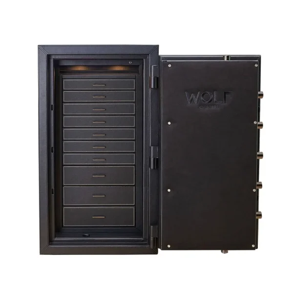 Athos Watch and Jewelry Winder Safe - Black
