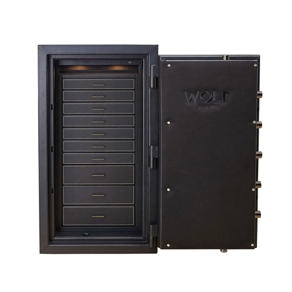 Athos Watch and Jewelry Winder Safe - Black