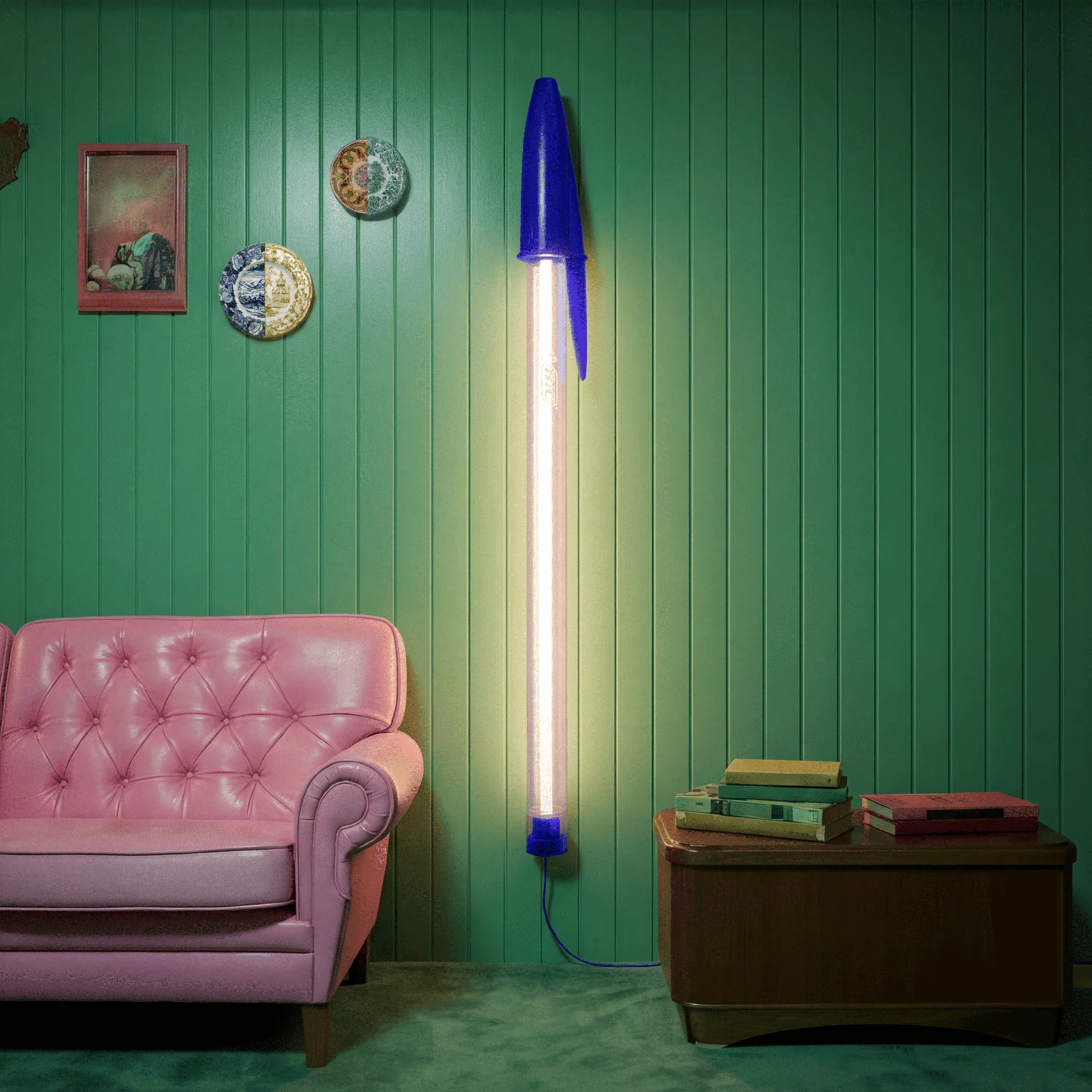 Seletti lampa BIC® niebieska | PREORDER