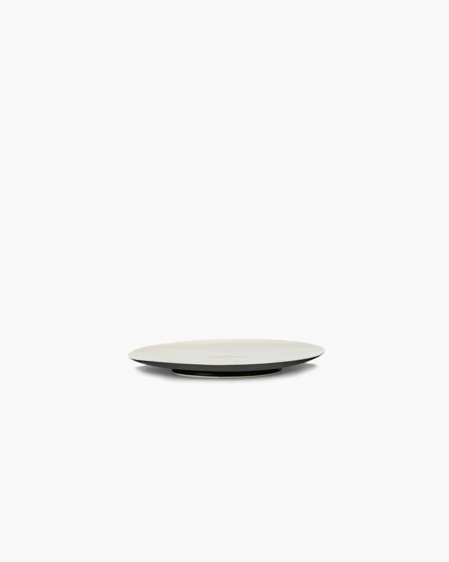 SERAX Talerz black/off-white Ra