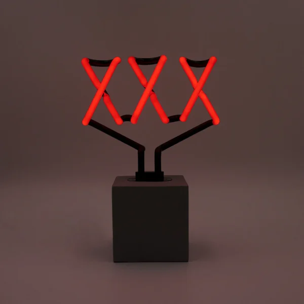 Neon 'XXX' Sign