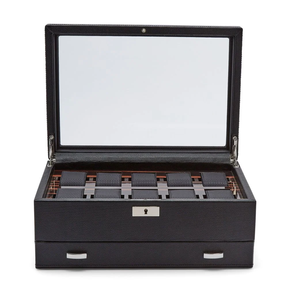 Roadster 10 Piece Watch Box with Drawer-477656_3