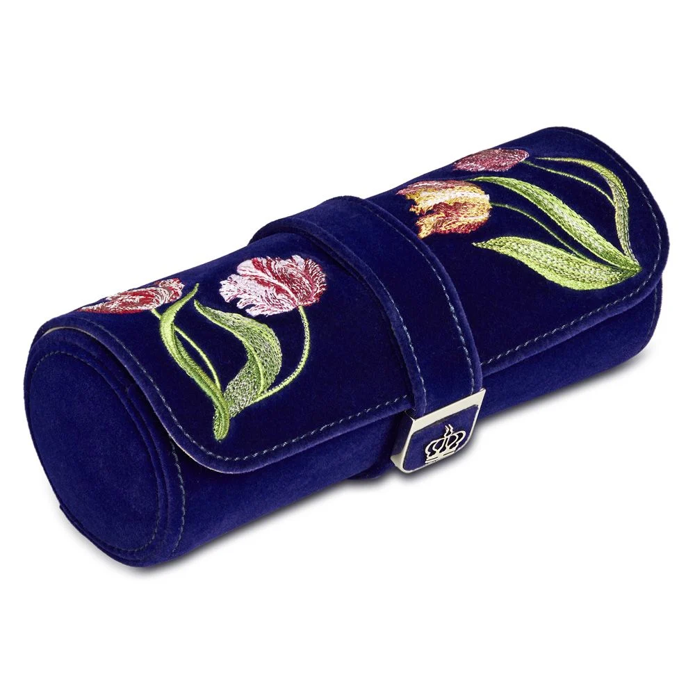 Royal Asscher Double Watch Roll with Jewellery Storage_394004-2