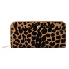 Savanna Leopard Print Long Zip Wallet_395013-1