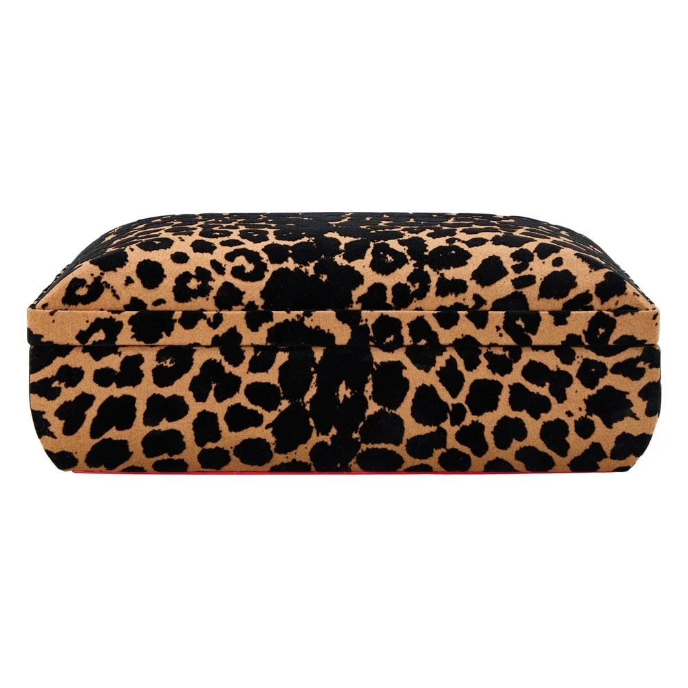 Savanna Leopard Print Medium Jewellery Box