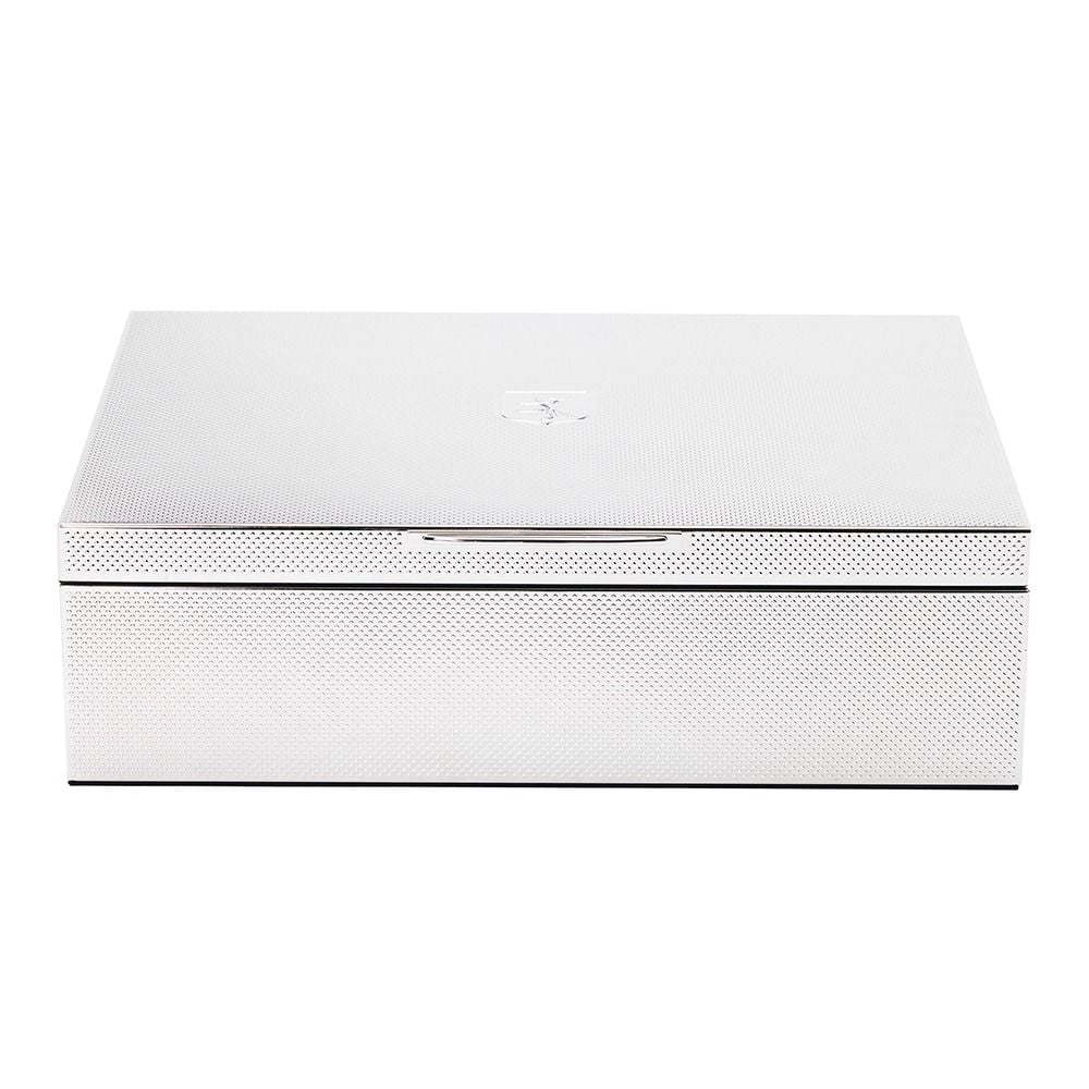 Silver Large Watch Jewelry and Legacy Box