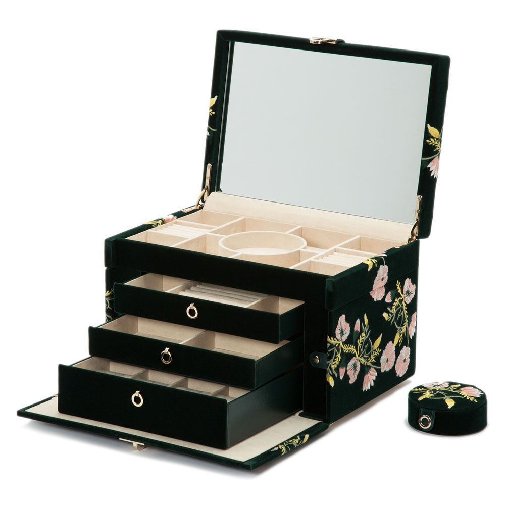 Zoe Large Jewellery Box forest green-393012_3