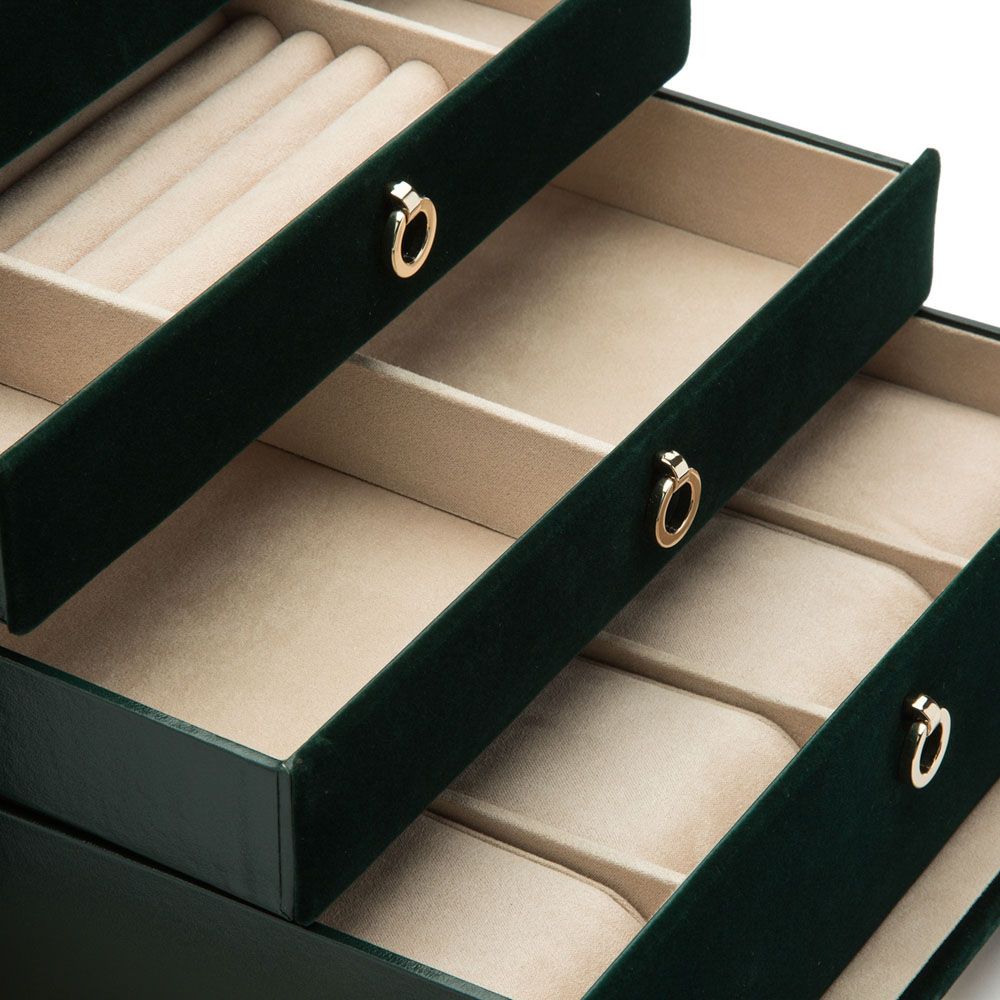 Zoe Large Jewellery Box forest green-393012_5