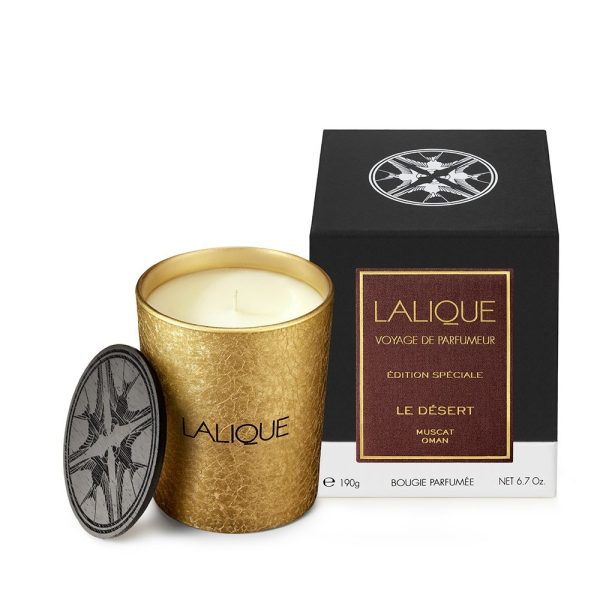 LALIQUE świeca Le Desert 190 gr
