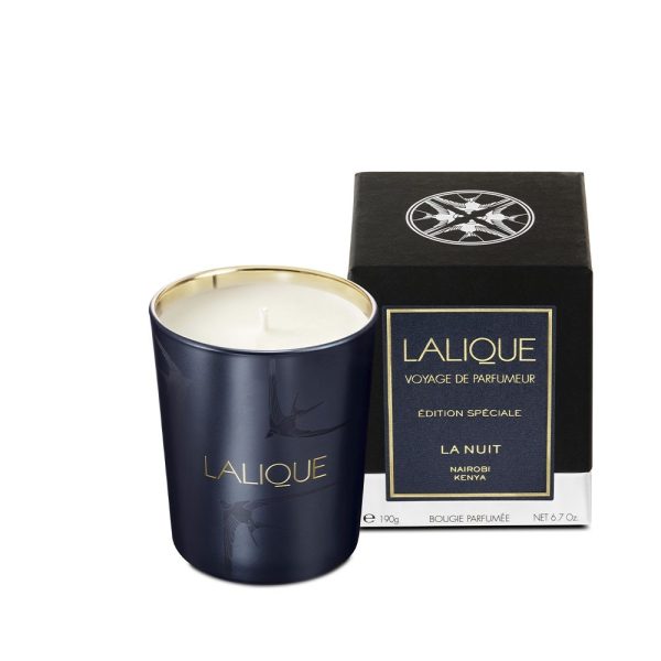 LALIQUE świeca La Nuit 190 gr