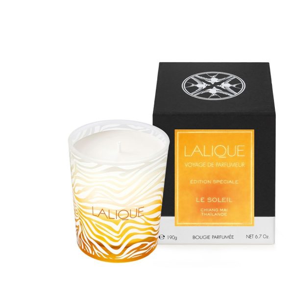 LALIQUE świeca Le Soleil 190 gr
