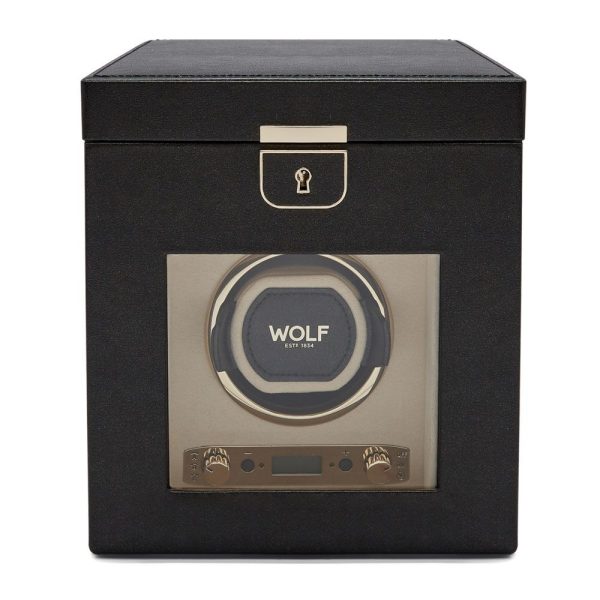 Palermo Single Watch Winder with Jewelry Storage