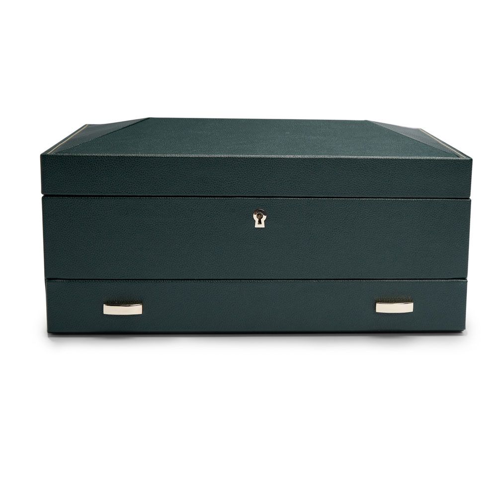 British Racing 10 Piece Watch Box with Storage