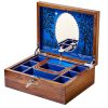 wolf36_318r Ballet Musical Jewellery Box – Swan Lake Walnut Wood