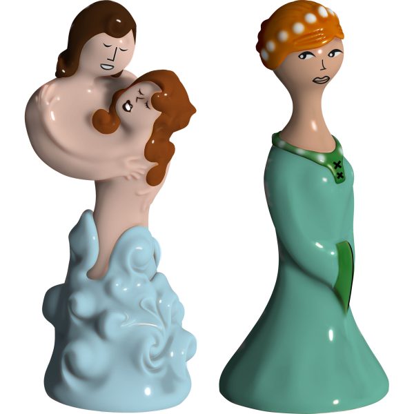 PAOLOEFRAN.,BEATR., STATUETTES