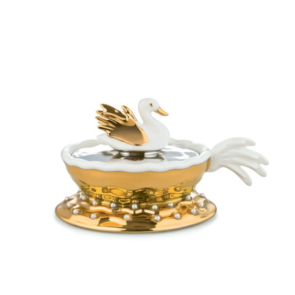 Narciso- Ozdoba z porcelany