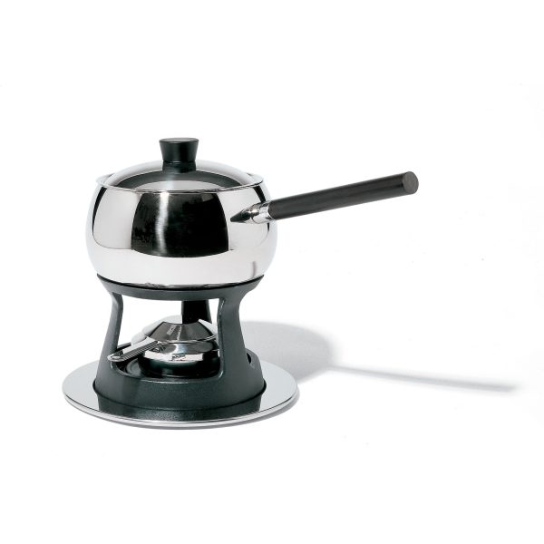 zestaw do fondue bourguignonne, czarny stojak