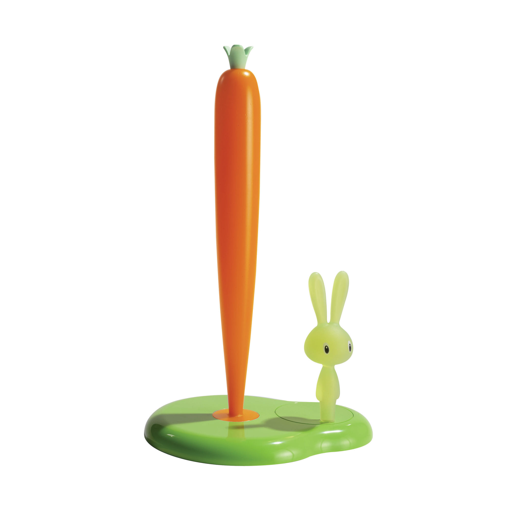 stojak na ręczniki papierowe, zielony; 34 cm