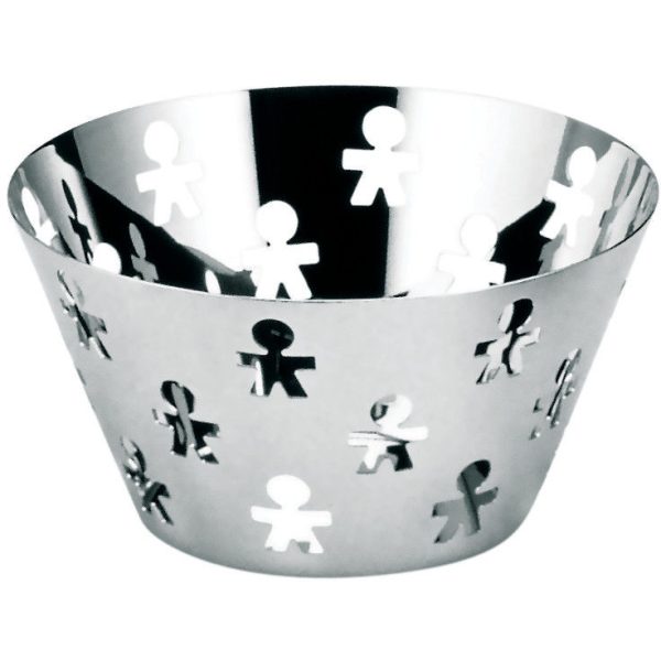 kosz na owoce, polerowany; 23 cm