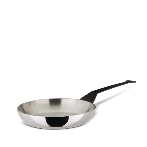 patelnia, stalowo-aluminiowa; 24 cm