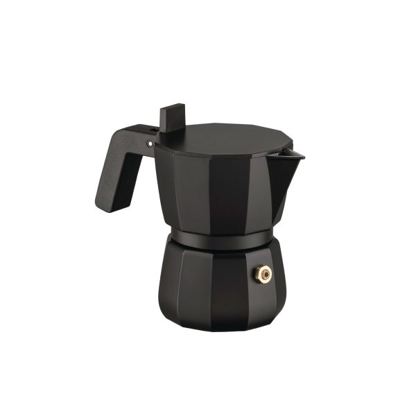 zaparzacz do espresso, na 1 filiżankę, czarny