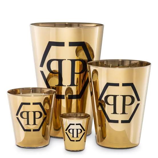 Philipp Plein x Eichholtz Świeca Empire Gold